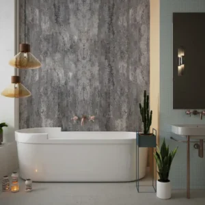 Grey Metallic Gloss Wall Panels, view 1