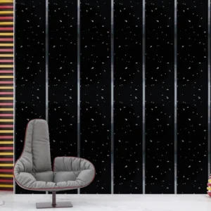 Black Sparkle Silver 2 Strip Wall Panels, view 4