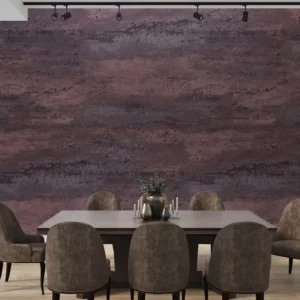 Red Metallic Wall Panels, view 5