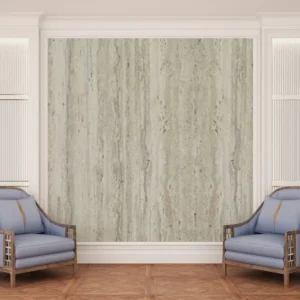 Silver Travertine Gloss Wall Panels, view 2