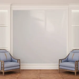 White Gloss Wall Panels, view 2