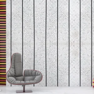 White Sparkle Silver 2 Strip Wall Panels, view 5