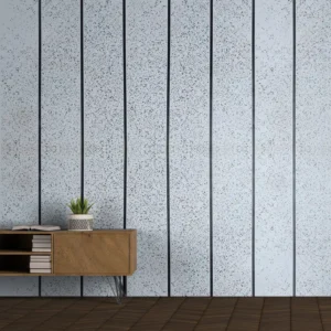 White Sparkle Silver 2 Strip Wall Panels, view 6