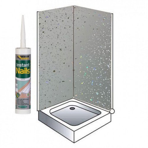 Grey-Sparkle-500x500 Luxury Grey Sparkle Wall Panels