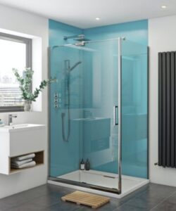 Blue Pearl Wet Wall Panels, view 1