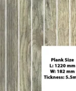 Frost Grey Oak Vinyl Flooring