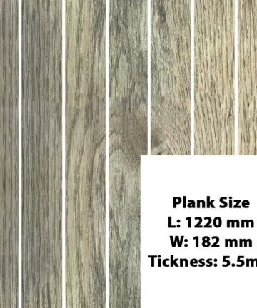 Frost Grey Oak Vinyl Flooring