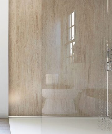 Travertine Gloss Wall Panels Travertine Matt Wet Wall Panels