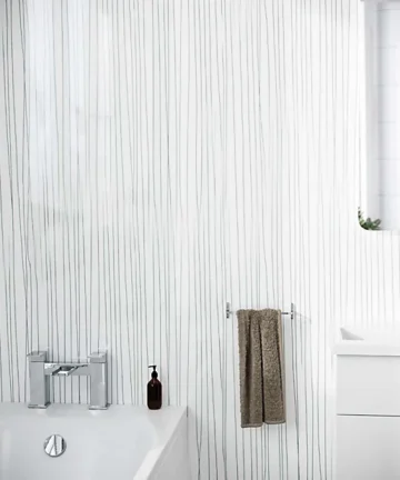 White String Wall Panels White String Wet Wall Panels